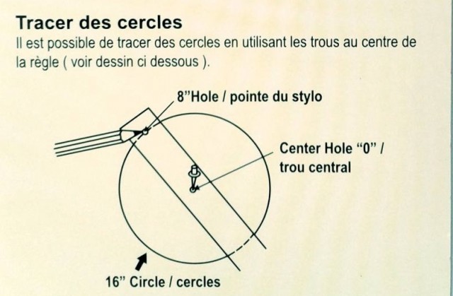 Aide pour tracer des cercles