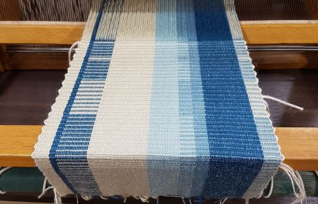 étude du cannelé ou reps de chaîne