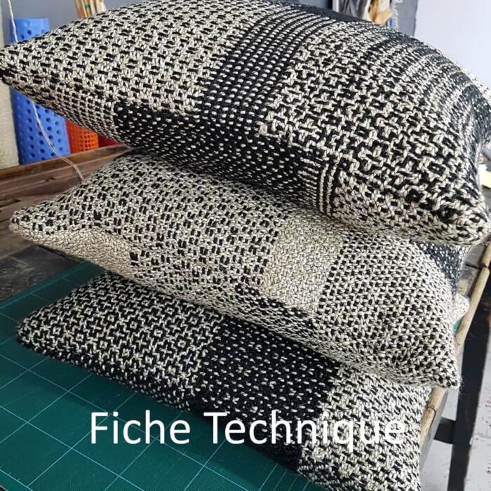 Fiche technique coussins effets factices